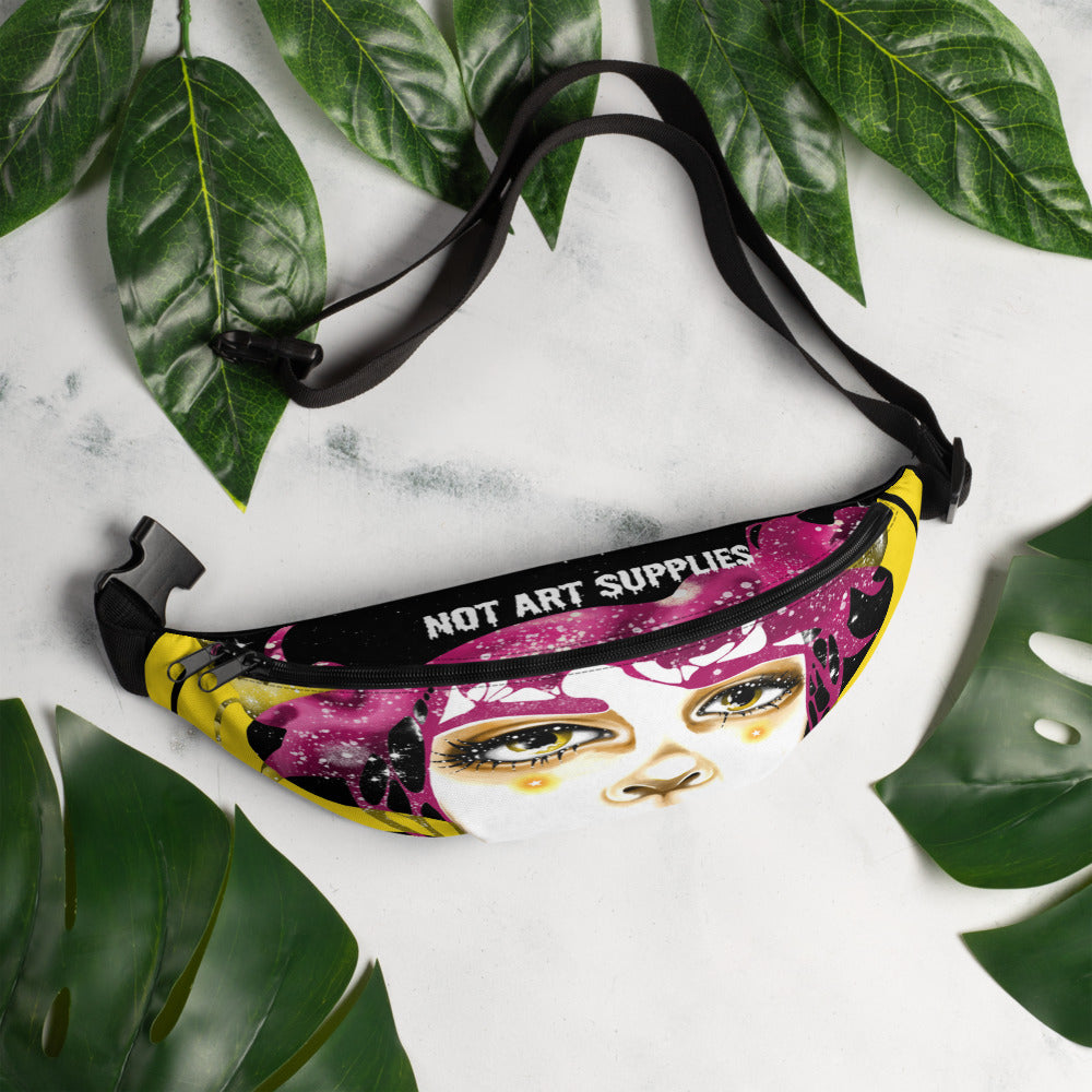 "NOT ART SUPPLIES" Star Trip Fanny Pack | Whitney Holbourn Collection