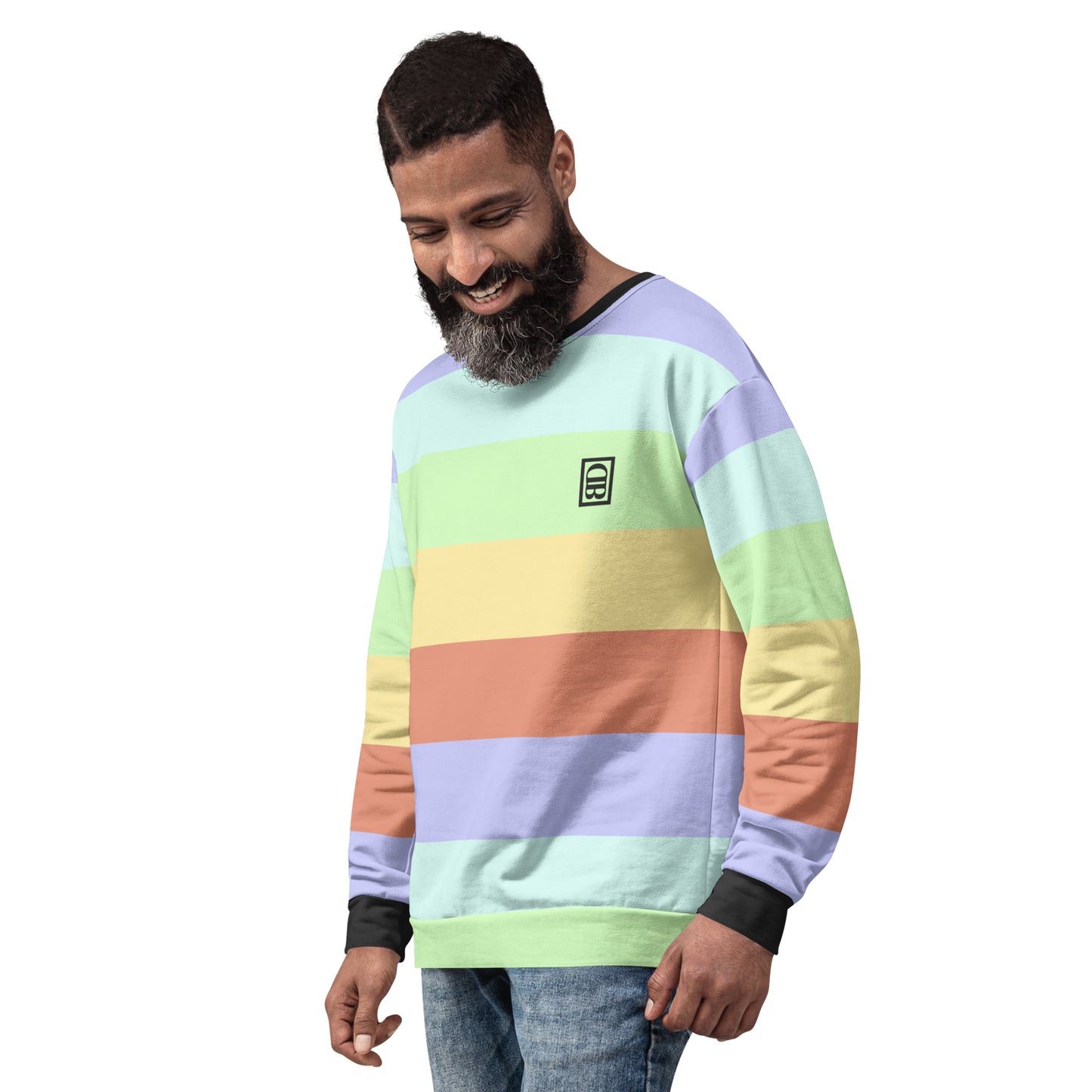 Bizarro Bold Stripe Crewneck Sweater | Spring '22 Collection