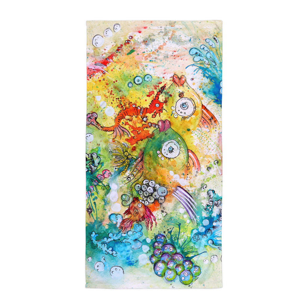 'Current' Towel | Multi-Use Towel | Tinybrush