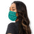 "Sun Too" Teal Premium Face Mask | Tinybrush