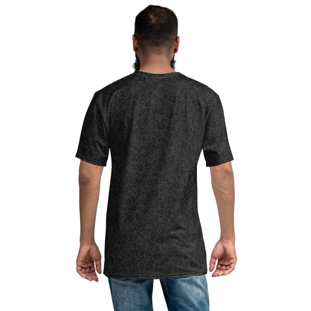 Bizarro Swirl Print Men's T-Shirt - Black | Fall/Winter 2020