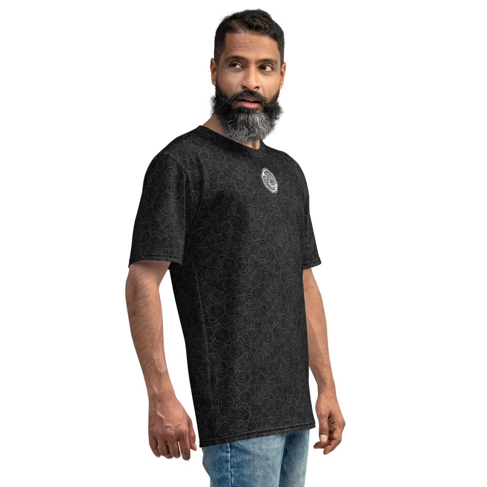 Bizarro Swirl Print Men's T-Shirt - Black | Fall/Winter 2020