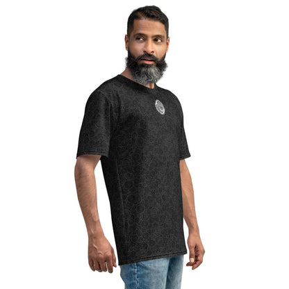 Bizarro Swirl Print Men's T-Shirt - Black | Fall/Winter 2020