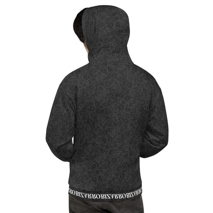Bizarro Swirl Print Unisex Hoodie - Black | Fall/Winter 2020