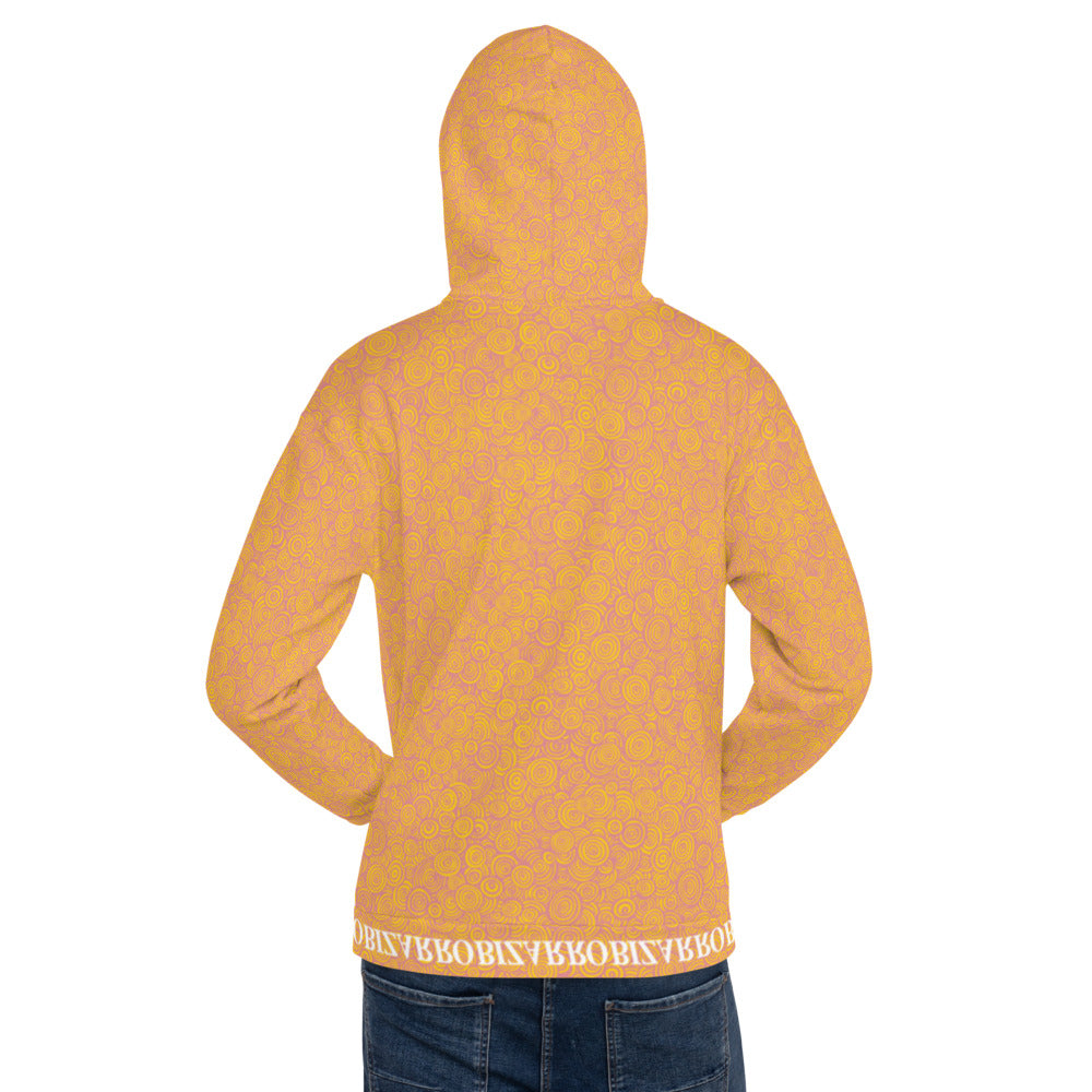 Bizarro Swirl Print Unisex Hoodie - Sherbert | Fall/Winter 2020