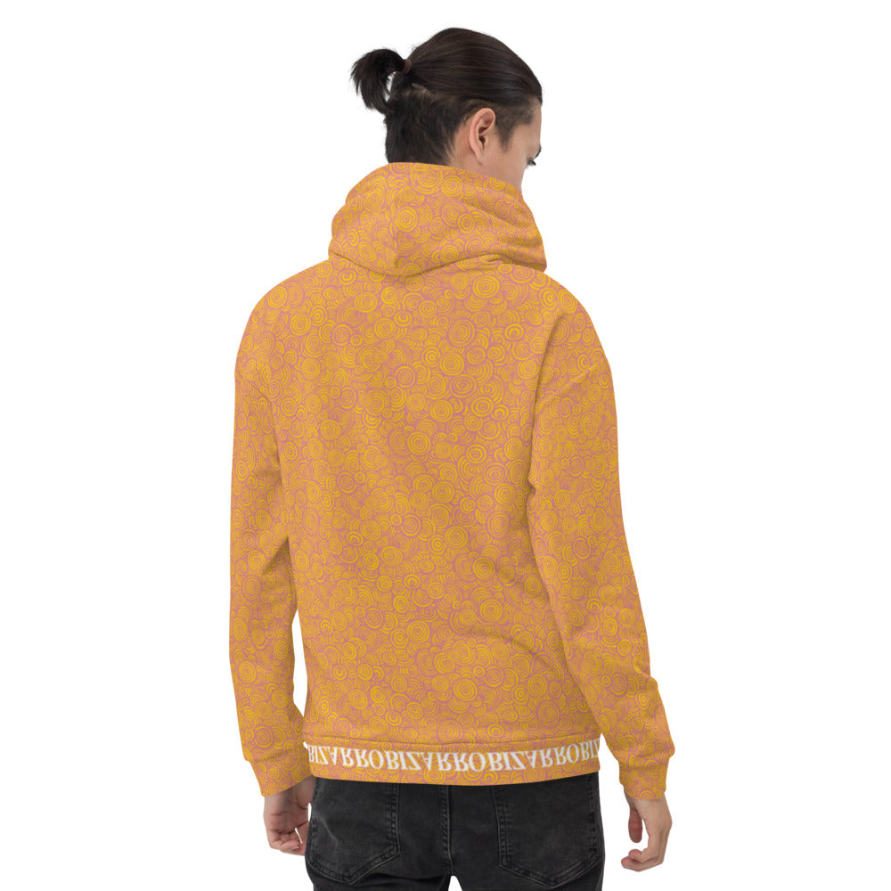 Bizarro Swirl Print Unisex Hoodie - Sherbert | Fall/Winter 2020