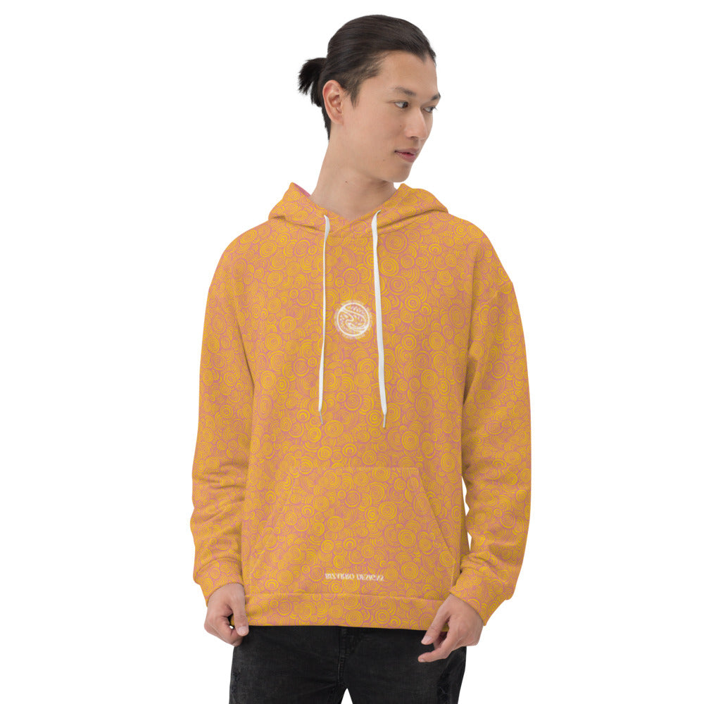 Bizarro Swirl Print Unisex Hoodie - Sherbert | Fall/Winter 2020