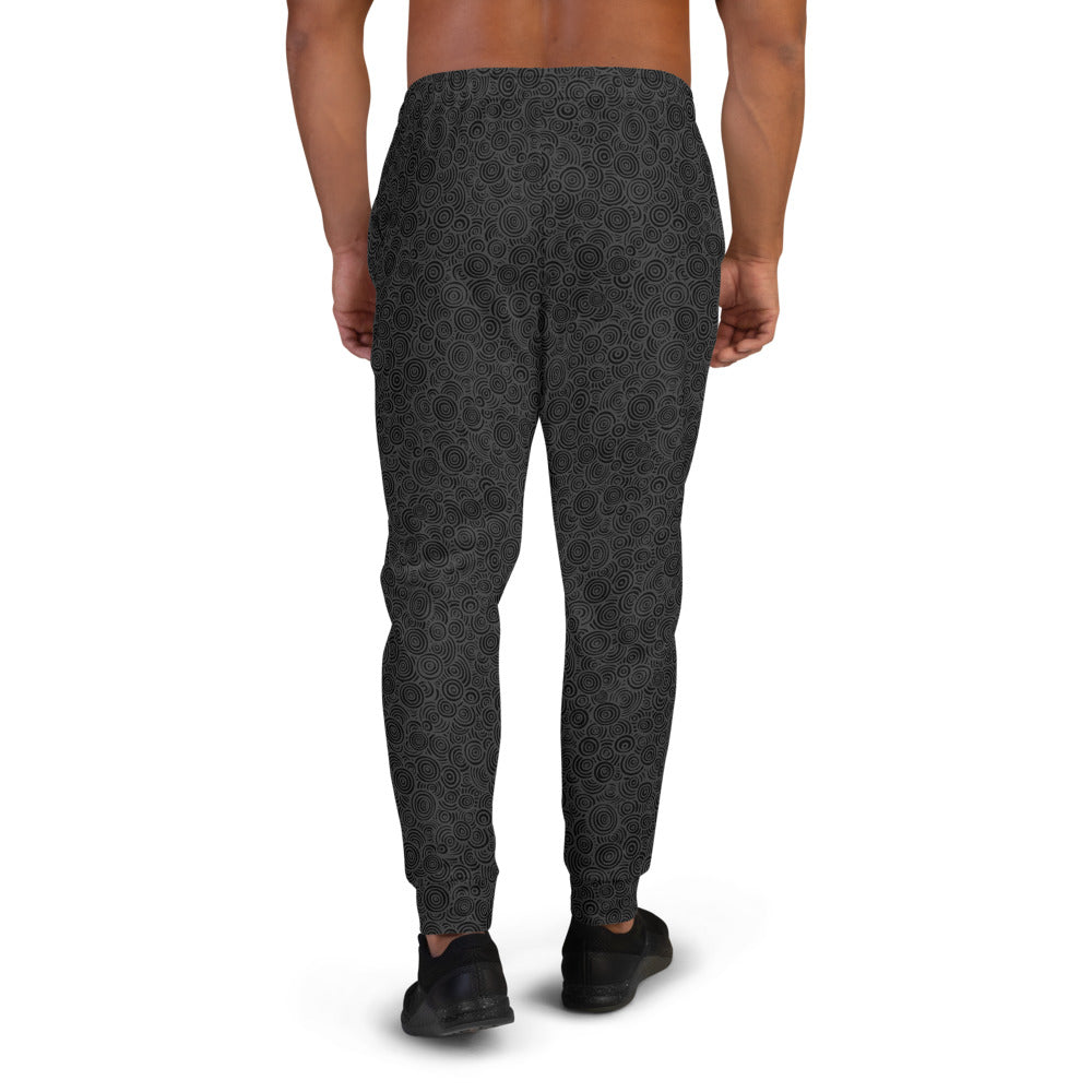 Bizarro Swirl Print Men's Joggers - Black | Fall/Winter 2020