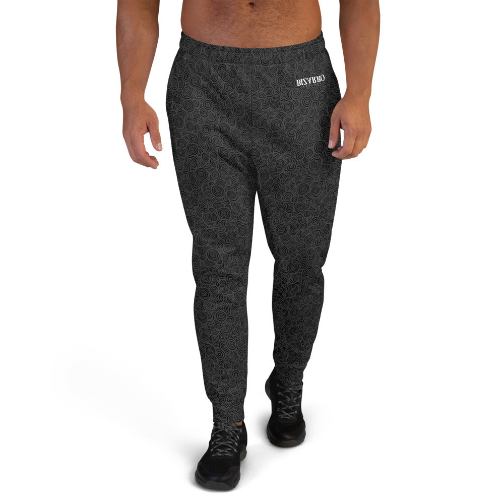 Bizarro Swirl Print Men's Joggers - Black | Fall/Winter 2020