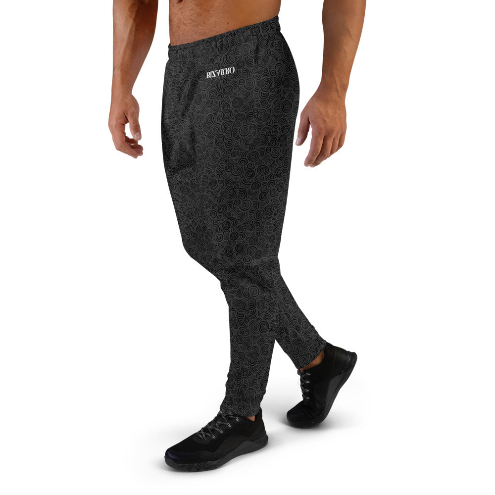 Bizarro Swirl Print Men's Joggers - Black | Fall/Winter 2020