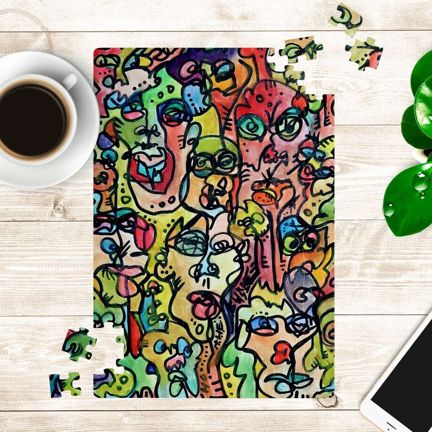 "Who" Jigsaw Puzzle | Tinybrush