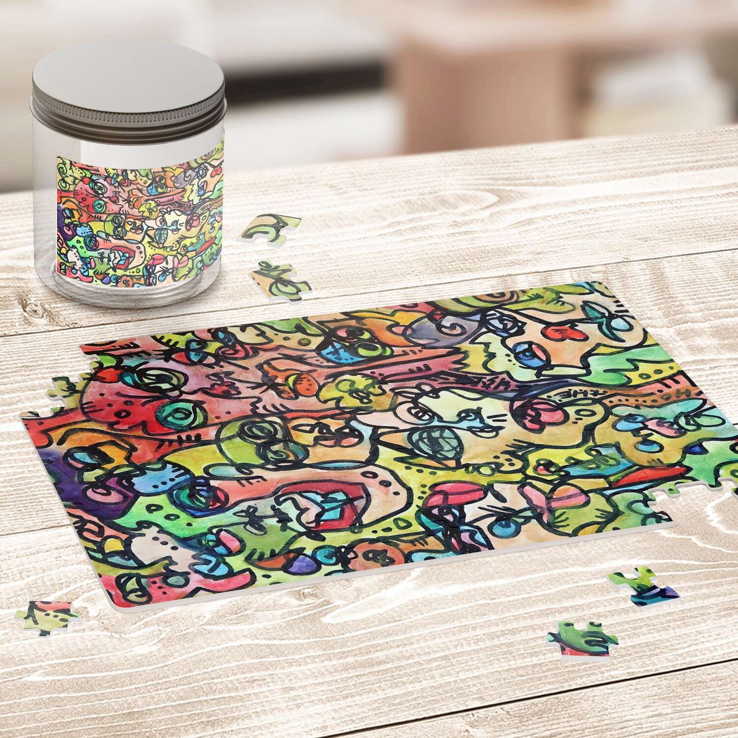 "Who" Jigsaw Puzzle | Tinybrush