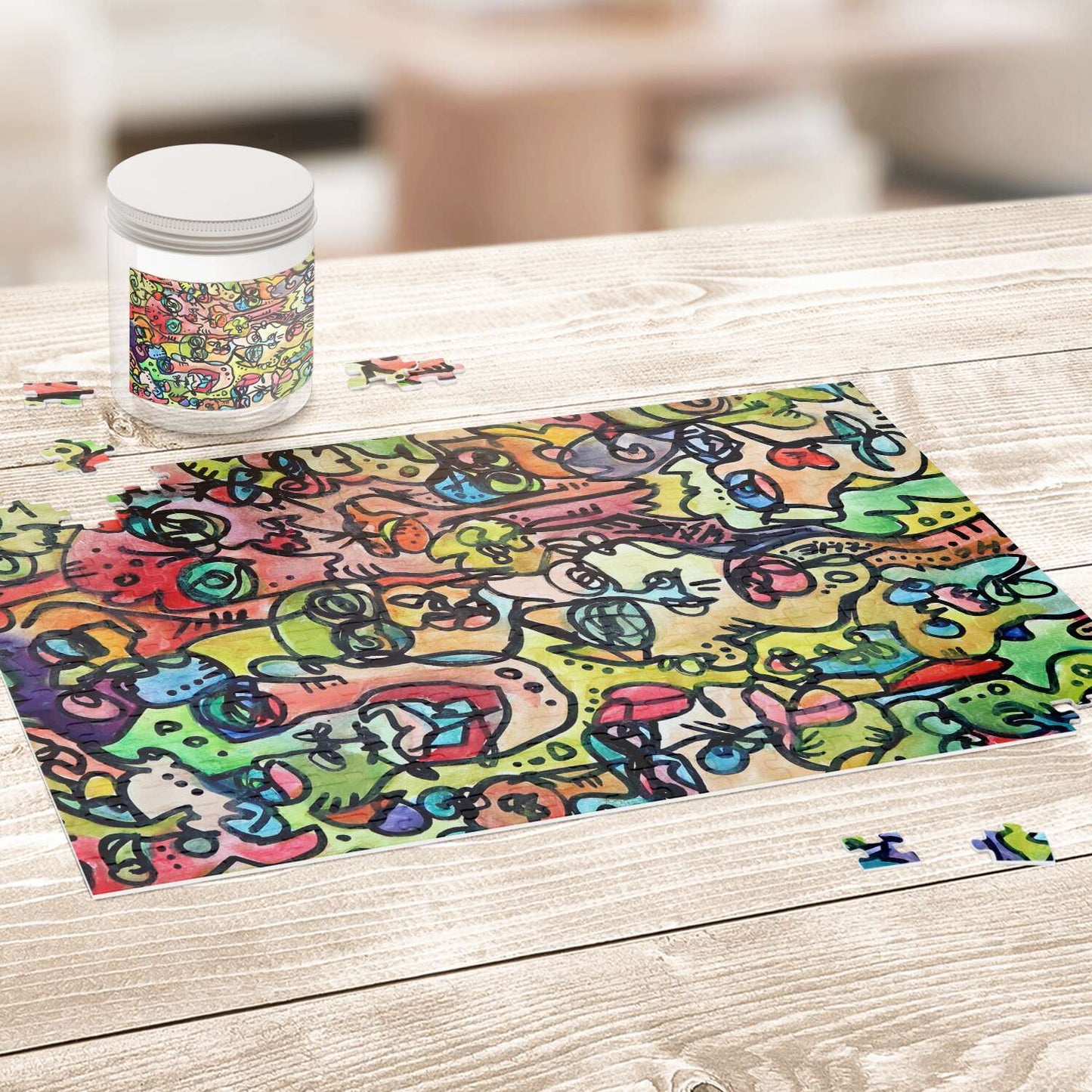 "Who" Jigsaw Puzzle | Tinybrush