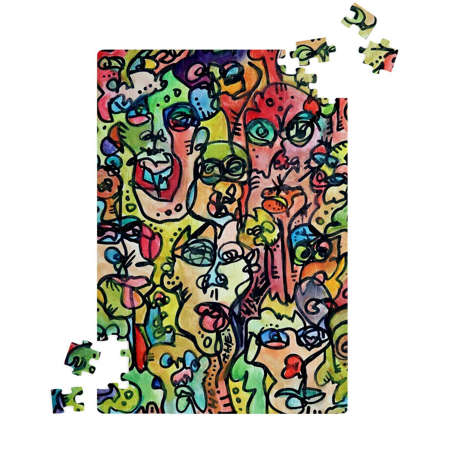 "Who" Jigsaw Puzzle | Tinybrush