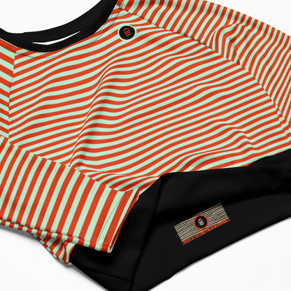 Bizarro Wave Stripe Recycled Crop Top | Fall 2022 Collection