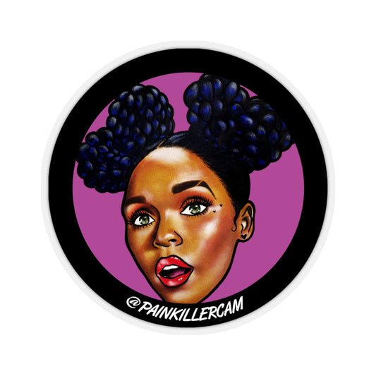 "Janelle" Stickers | Painkiller Cam Art