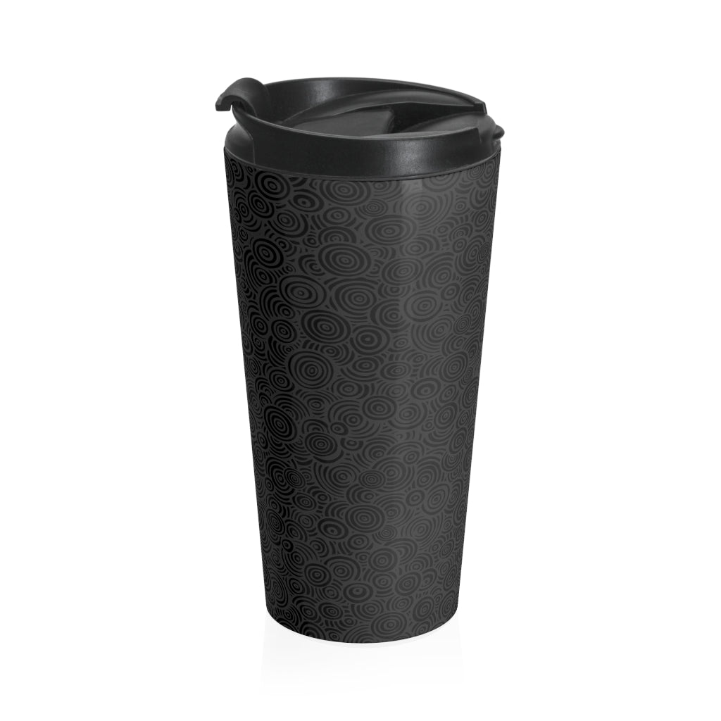 Bizarro Swirl Pattern 15oz Stainless Steel Travel Mug
