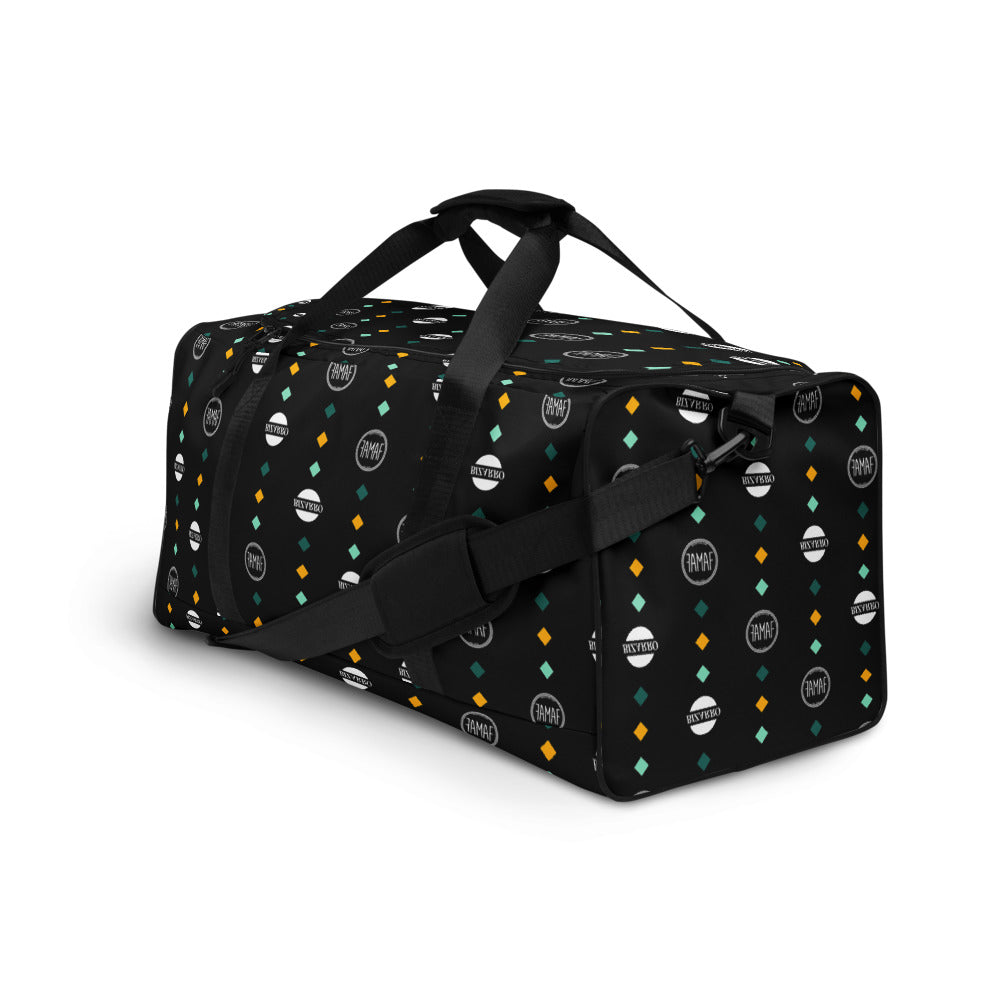 FAMAF x Bizarro Diamond Print Duffle Bag