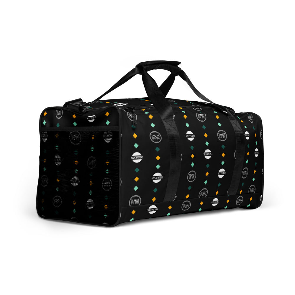 FAMAF x Bizarro Diamond Print Duffle Bag