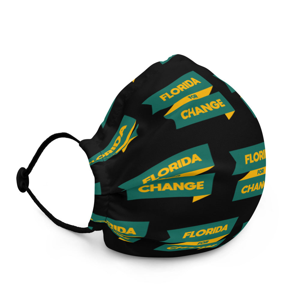 Florida for Change Logo Premium Face Mask | FFC