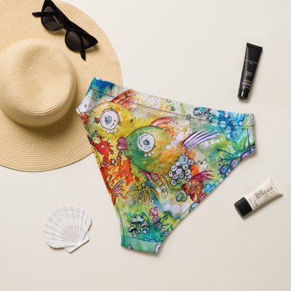 "Current" Recycled Material Bikini Bottom | Tinybrush