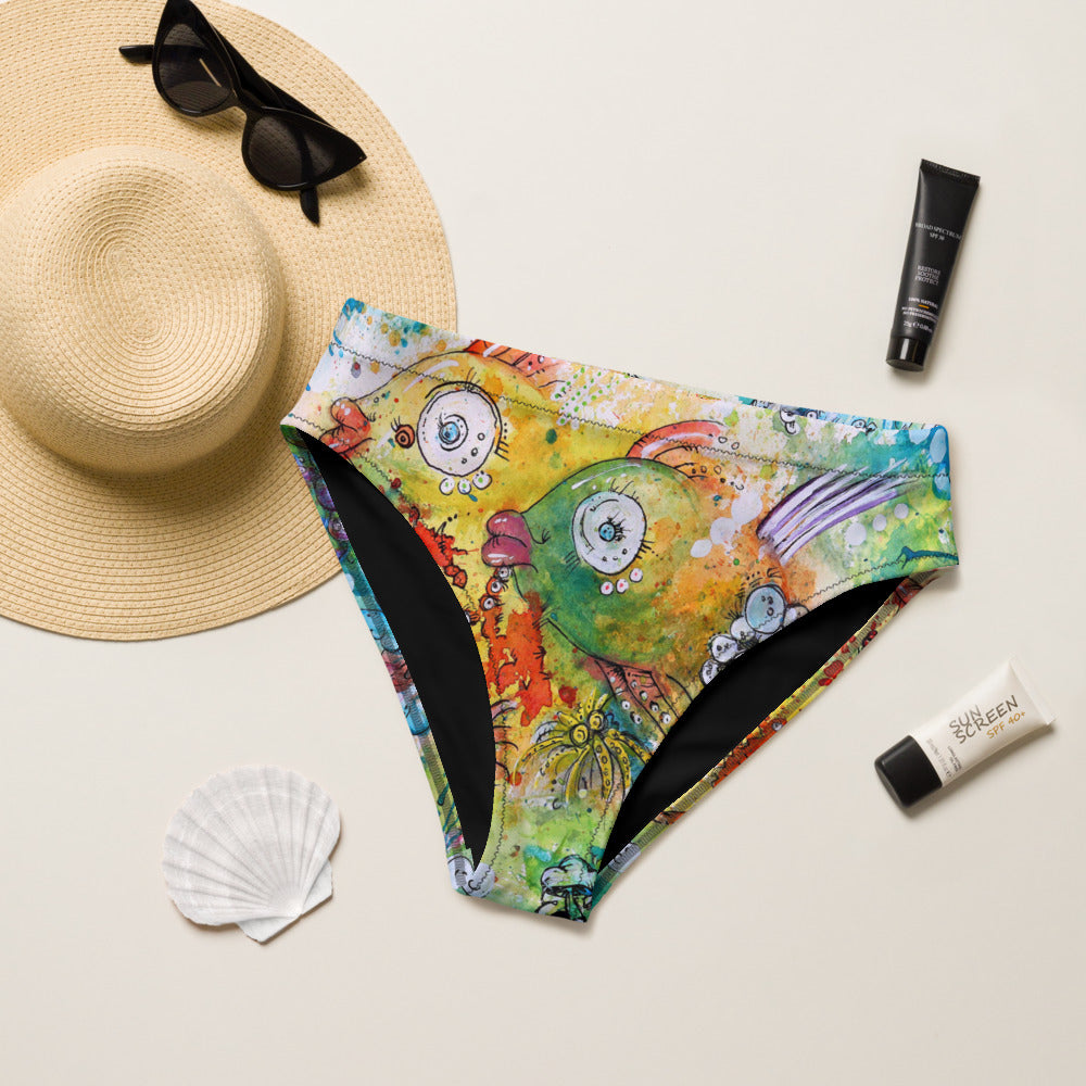 "Current" Recycled Material Bikini Bottom | Tinybrush