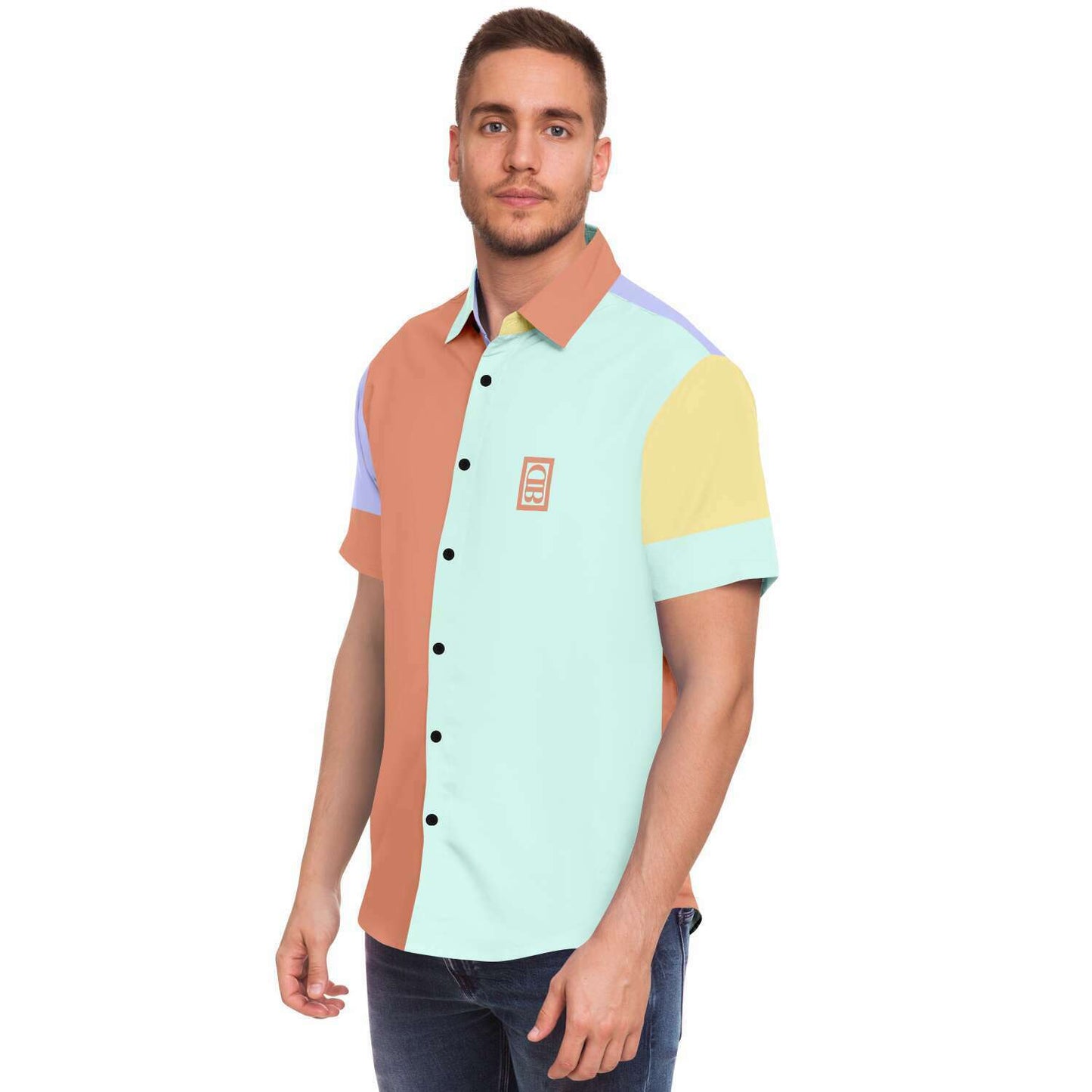 Bizarro Color Block Short Sleeve Button-Up | Spring '22 Collection