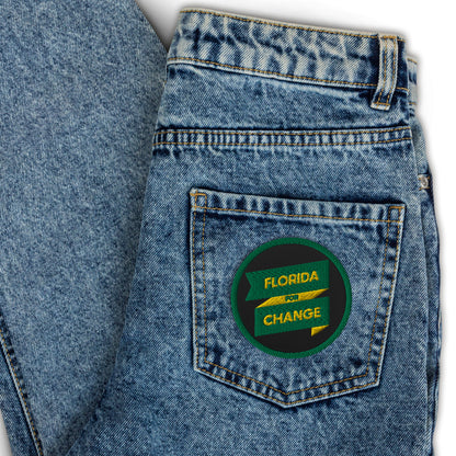 Florida for Change Embroidered Patch | FFC