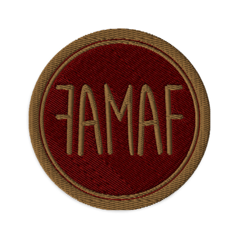 FAMAF Embroidered Patch