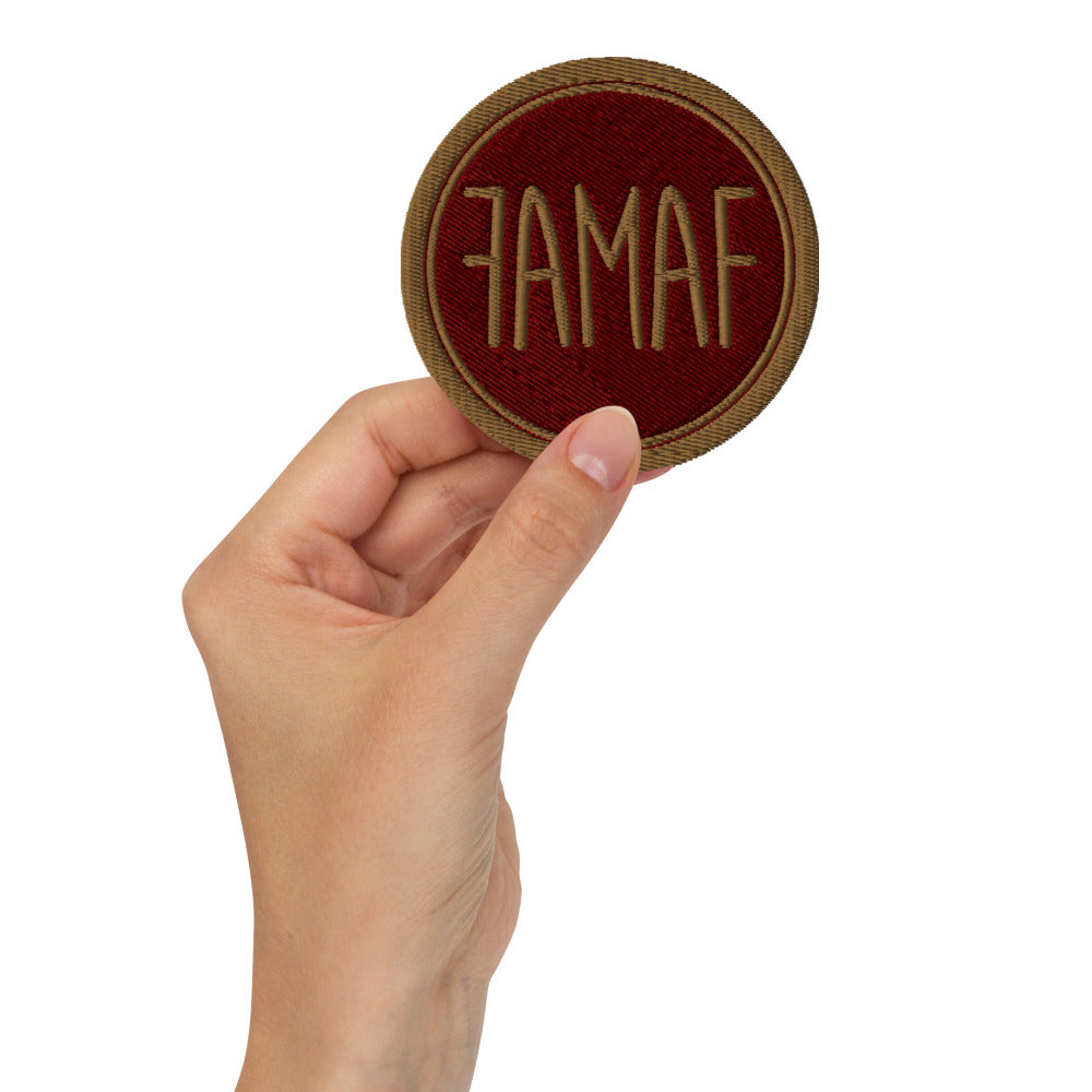 FAMAF Embroidered Patch