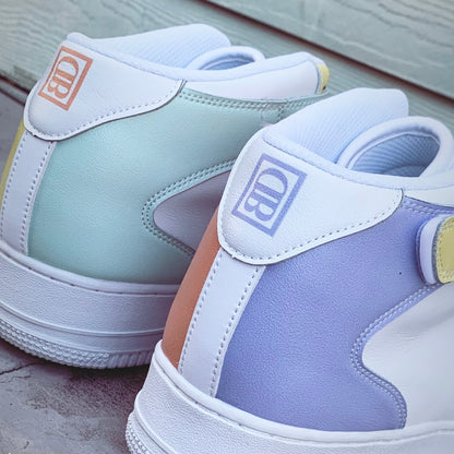 Bizarro Color Block Velcro High-Tops | Spring '22 Collection - Back