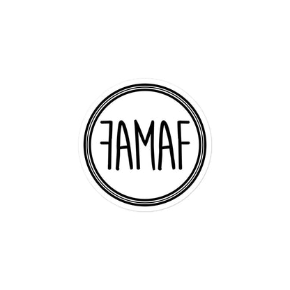 FAMAF Logo Sticker