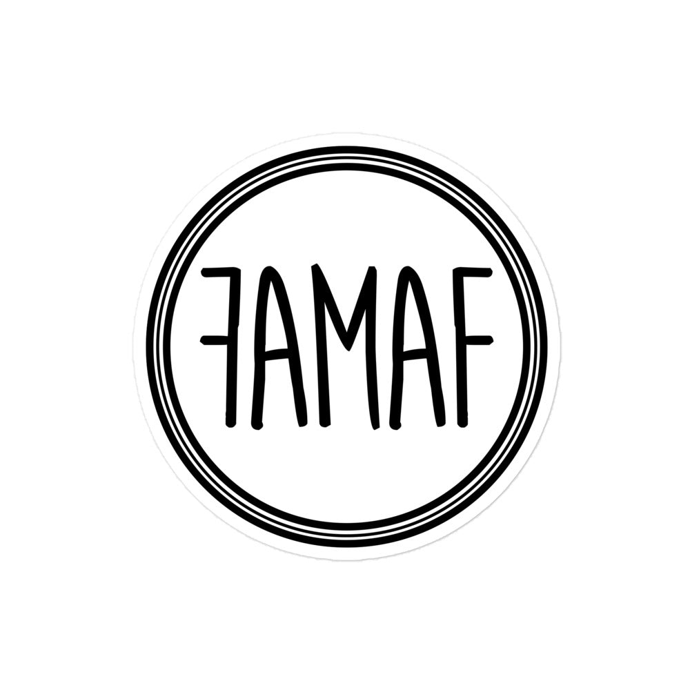 FAMAF Logo Sticker