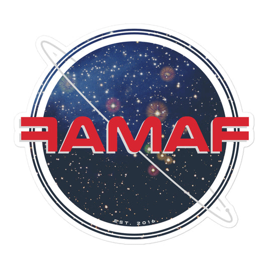 FAMAF Space Sticker