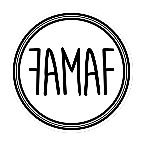 FAMAF Logo Sticker