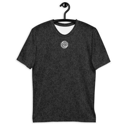 Bizarro Swirl Print Men's T-Shirt - Black | Fall/Winter 2020