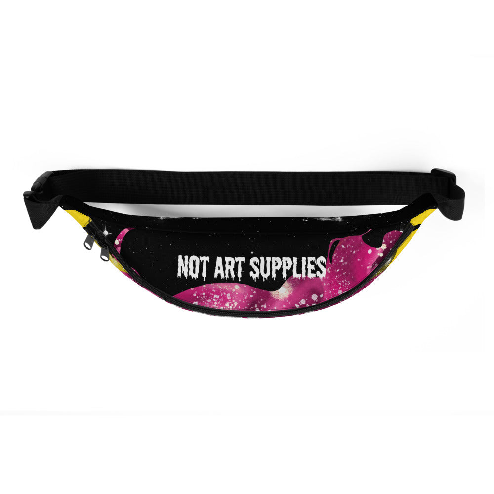 "NOT ART SUPPLIES" Star Trip Fanny Pack | Whitney Holbourn Collection