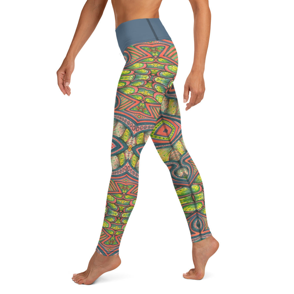 Roller Scoasterosis Yoga Leggings | Tinybrush