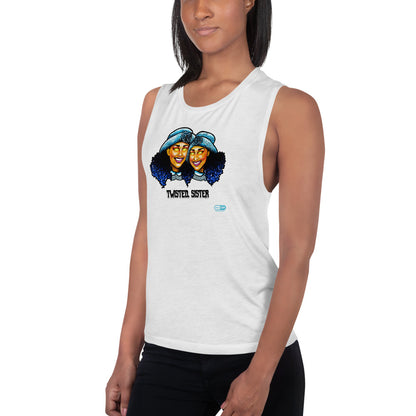 Twisted, Sister Women's Muscle Tee | Cam Creep Kid