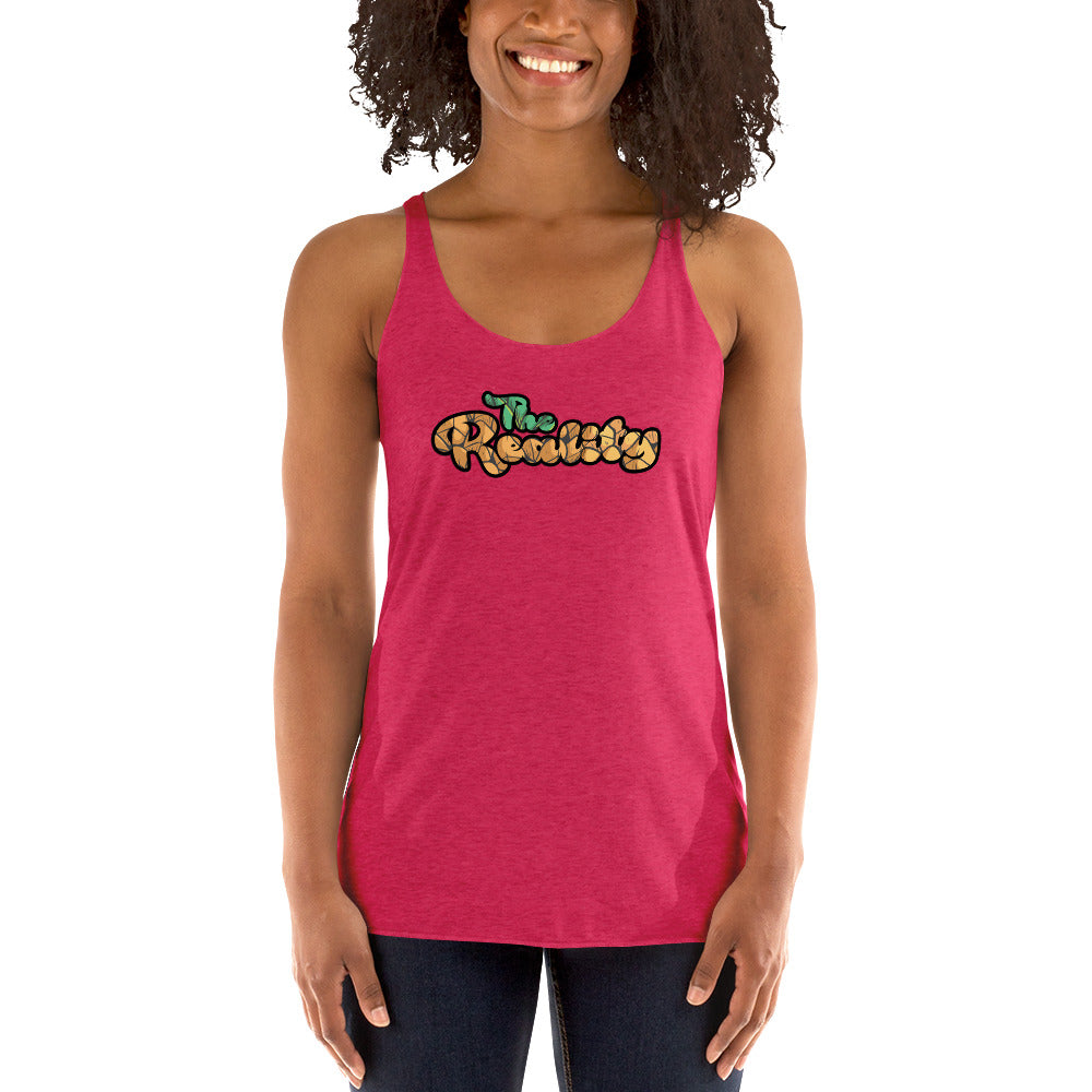 The Reality Text Logo Women's Racerback