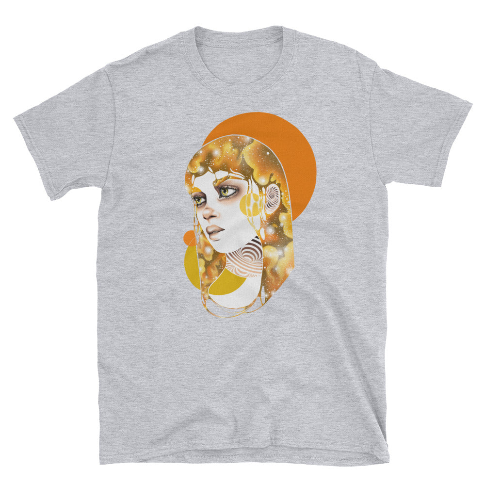 "Sun" Unisex Cotton T-Shirt | Whitney Holbourn Wearable Art