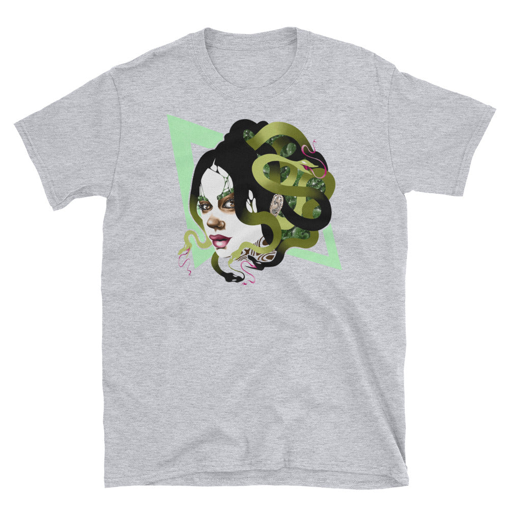 "Medusa" Unisex Cotton T-Shirt | Whitney Holbourn Wearable Art