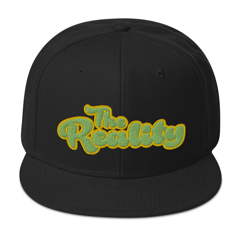 The Reality Script Logo Embroidery Snapback