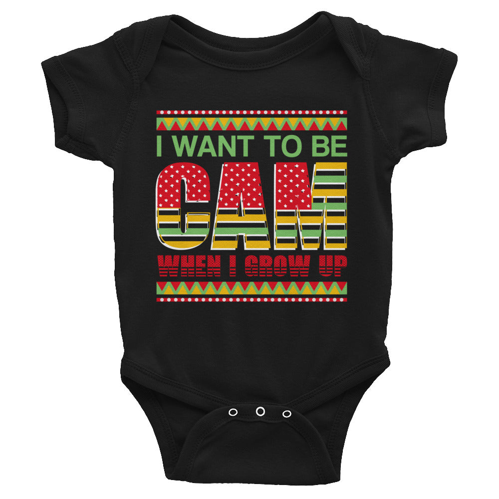 I Want To Be Cam When I Grow Up Infant Onesie | Painkiller Cam Wearable Art