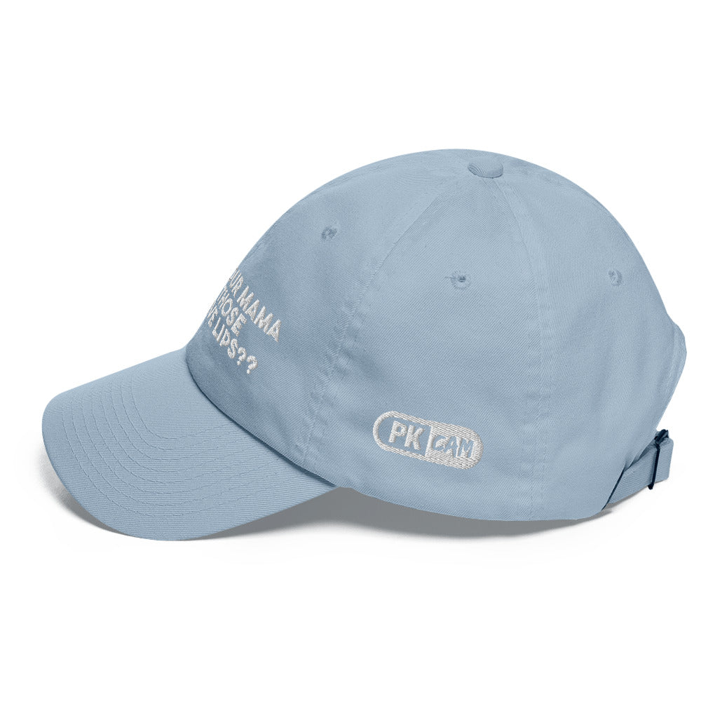 "Expensive Lips" Camisms Dad Hat | Painkiller Cam Art