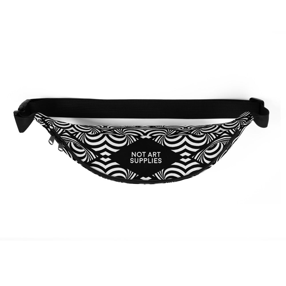 "NOT ART SUPPLIES" Sun Swirl Fanny Pack | Whitney Holbourn Collection