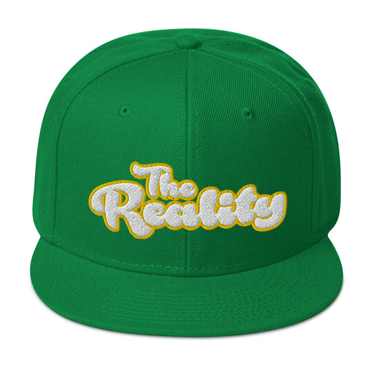 The Reality Script Logo Embroidery Snapback