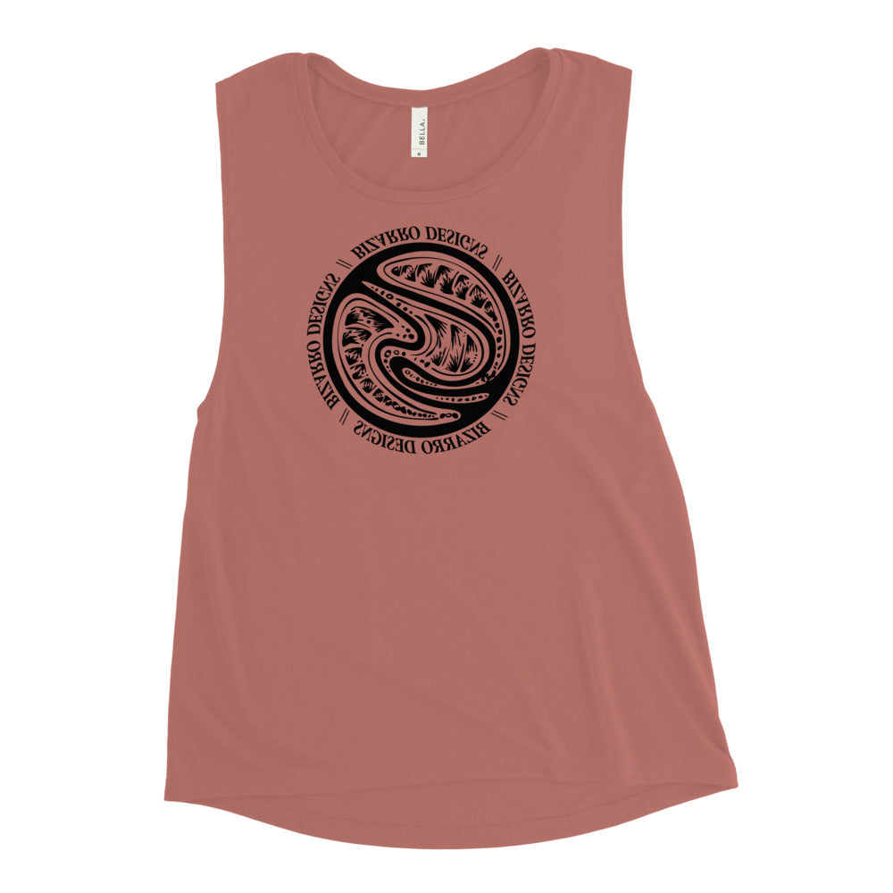 Bizarro Swirl Women's Muscle Tank