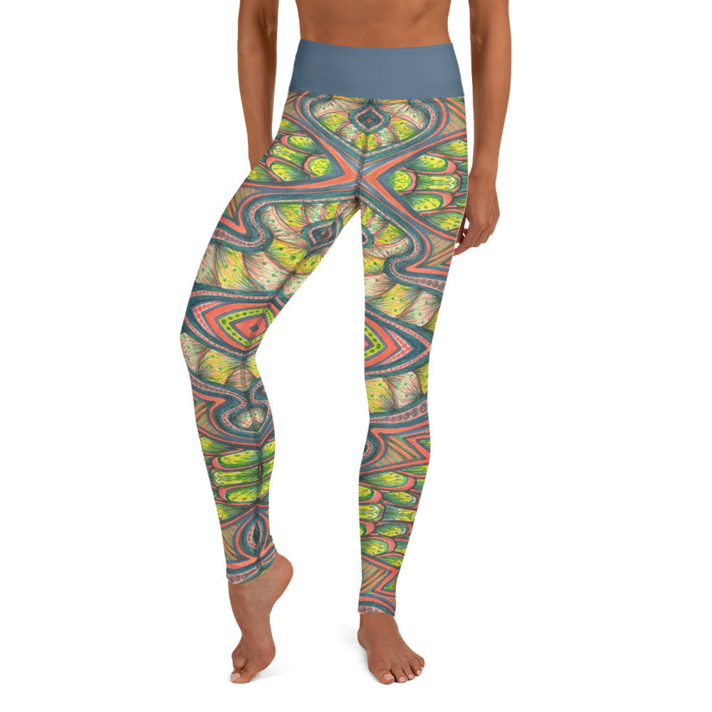 Roller Scoasterosis Yoga Leggings | Tinybrush