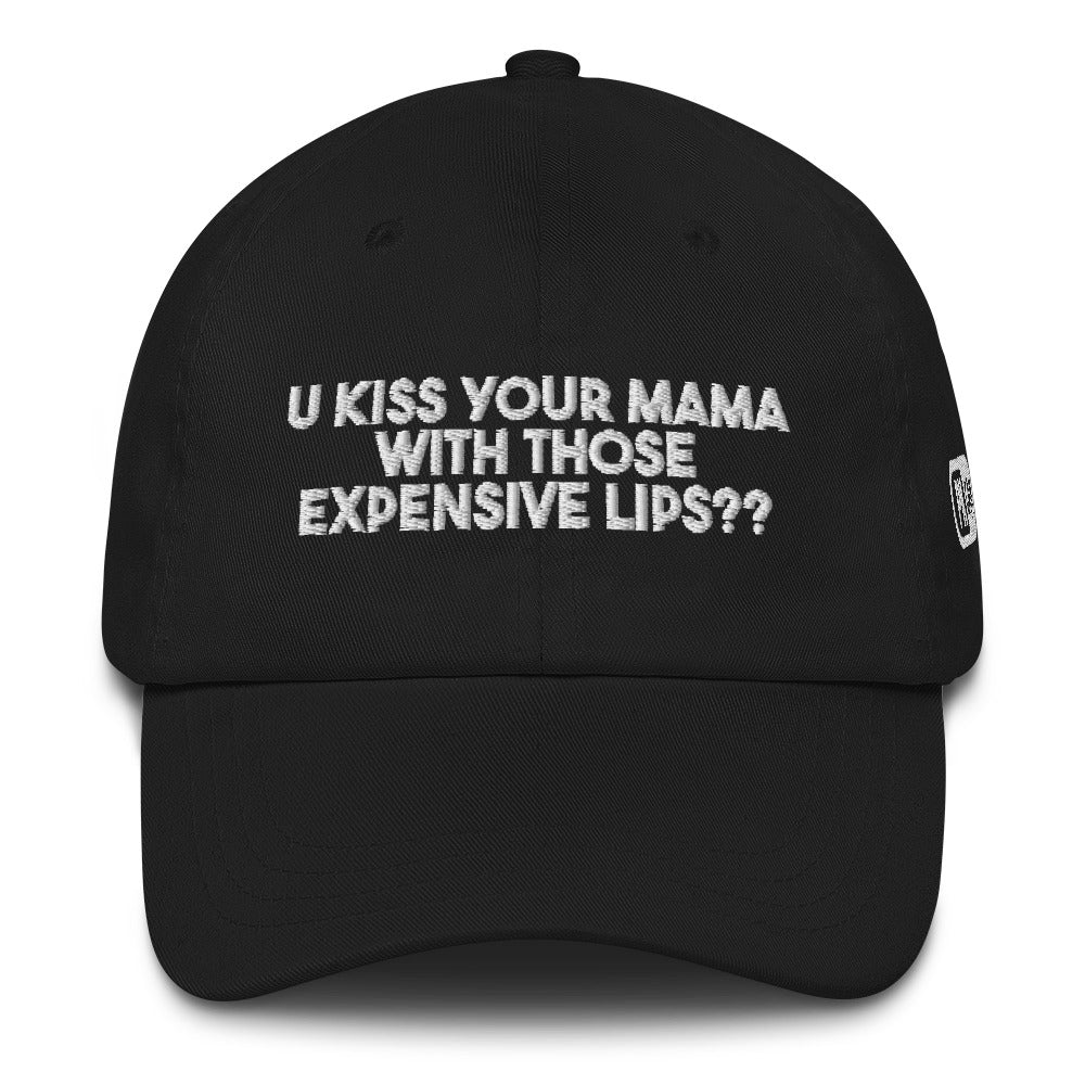 "Expensive Lips" Camisms Dad Hat | Painkiller Cam Art
